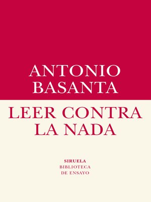 cover image of Leer contra la nada